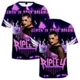 thumbnail image 1 of Rhea Ripley 3D Men/Women T-Shirt Summer Streetwear Harajuku Tshirt Shirt Short Sleeve, 1 of 1