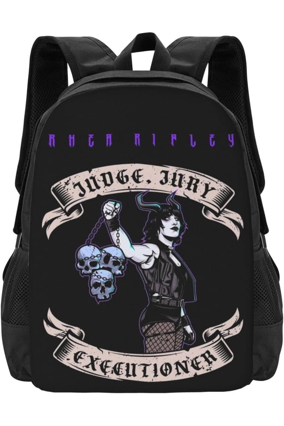 Rhea Ripley Backpack Cartoon Work Sport Hiking Travel Daypack Lightweight Large Capacity Backpack