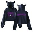 thumbnail image 1 of Rhea Ripley Brutality Hoodie Cat Ears Hooded Sweatshirt Long Sleeve Crop Top Women's Clothes, 1 of 3