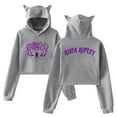 thumbnail image 1 of Rhea Ripley Brutality Hoodie Cat Ears Hooded Sweatshirt Long Sleeve Crop Top Women's Clothes, 1 of 3