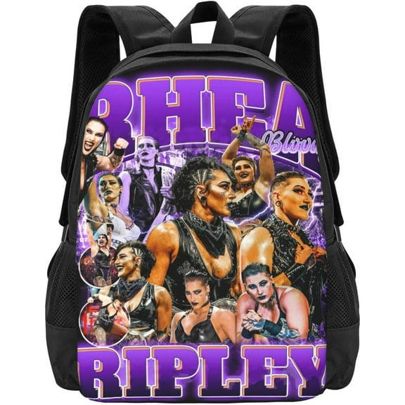 Rhea Ripley Daypack Lightweight Casual Bookbag For Rhea Ripley Fans Lovers Work Travel Sport Hiking Backpack