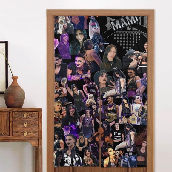 Rhea Ripley Doorway Curtain Cute Blackout Windproof Window Door Curtain Tapestry Colorful Room Privacy Divider Curtains Home Decoration 2 Panels 34"x56"