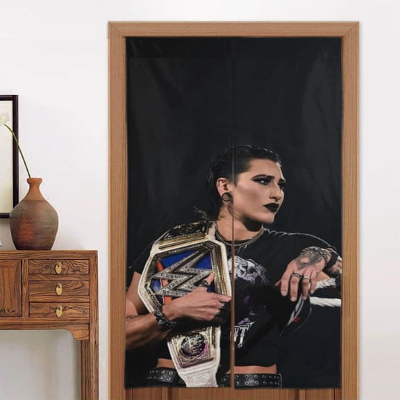 Rhea Ripley Doorway Curtain Cute Blackout Windproof Window Door Curtain Tapestry Colorful Room Privacy Divider Curtains Home Decoration 2 Panels 34"x56"