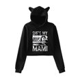 thumbnail image 1 of Rhea Ripley Hoodie Cat Ear Fashion Street Trend Women's Short Hoodie Sportswear, 1 of 2