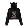 thumbnail image 1 of Rhea Ripley Hoodie Cat Ear Fashion Street Trend Women's Short Hoodie Sportswear, 1 of 2
