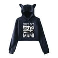 thumbnail image 1 of Rhea Ripley Hoodie Cat Ear Fashion Street Trend Women's Short Hoodie Sportswear, 1 of 2
