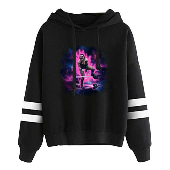 Rhea Ripley Hoodie without pocket women's men's fashion trend long sleeved hooded sweatshirt