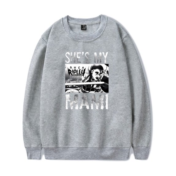 Rhea Ripley Mami Long Sleeve Crewneck Sweatshirt Merch For Men/Women Unsiex Fashion Winter Streetwear Top