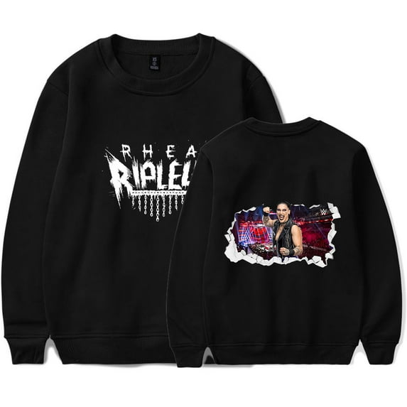 Rhea Ripley Men/Women Long Sleeve Crew Neck Sweater Men/Women Longsleeve Sweater