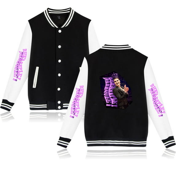 Rhea Ripley Men's and women's fashionable long sleeved casual jacket baseball shirt
