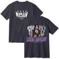 thumbnail image 1 of Rhea Ripley Merch Cotton T-Shirt Women Men Casual Crewneck Short Sleeve Tee, 1 of 3