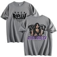 thumbnail image 1 of Rhea Ripley Merch Cotton T-Shirt Women Men Crewneck Casual Short Sleeve Tee, 1 of 3
