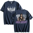thumbnail image 1 of Rhea Ripley Merch Cotton T-Shirt Women Men Crewneck Casual Short Sleeve Tee, 1 of 3