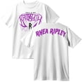 thumbnail image 1 of Rhea Ripley Merch Cotton T-Shirt Women Men Fashion Crewneck Short Sleeve Tee, 1 of 3