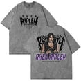 thumbnail image 1 of Rhea Ripley Merch Cotton T-shirt washable T-shirt unisex fashion short sleeved round neck T-shirt, 1 of 2