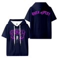 thumbnail image 1 of Rhea Ripley Merch Hooded T-Shirts Women Men Short Sleeve Tee Casual Fashion Clothes, 1 of 3