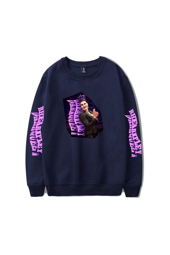 Rhea Ripley Merch Men's and women's fashionable street wear long sleeved round neck pullover