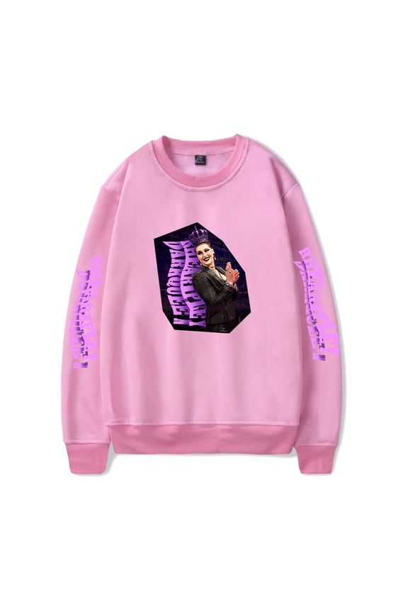 Rhea Ripley Merch Men's and women's fashionable street wear long sleeved round neck pullover