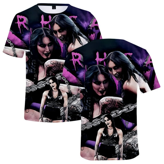 Rhea Ripley Merch Shirt Vintage Unisex Tops Tee Jersey Outdoor Fashion Tee y2k Top