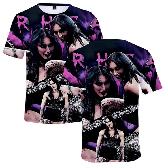 Rhea Ripley Merch Shirt Vintage Unisex Tops Tee Jersey Outdoor Fashion Tee y2k Top