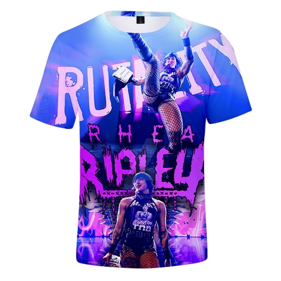 Rhea Ripley Merch Shirt Vintage Unisex Tops Tee Outdoor Fashion Tee y2k Top
