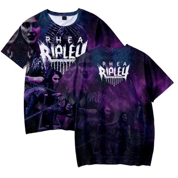 Rhea Ripley Merch Shirt Vintage Unisex Tops Tee Outdoor Fashion Tee y2k Top