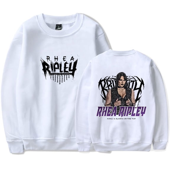 Rhea Ripley Merch Sweatshirt Women Men Casual Crewneck Long Sleeve Pullover Clothes