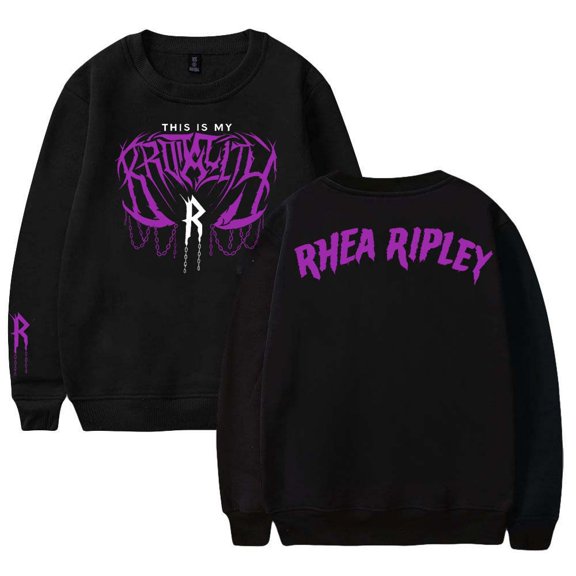 Rhea Ripley Merch Sweatshirt Women Men Casual Crewneck Long Sleeve Pullover Clothes