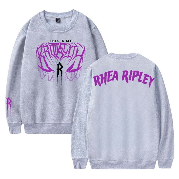 Rhea Ripley Merch Sweatshirt Women Men Casual Crewneck Long Sleeve Pullover Clothes