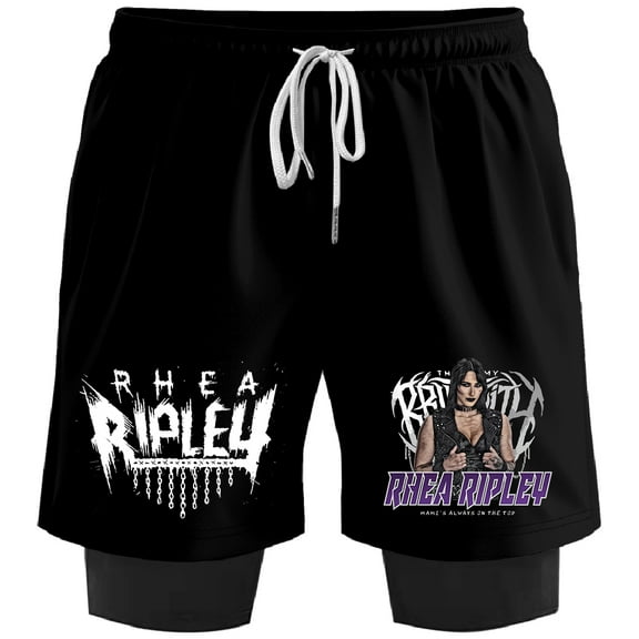 Rhea Ripley Merch Sweatshorts Women Men Casual Short Basketball Pants Outdoor Sportwear