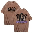 thumbnail image 1 of Rhea Ripley Merch T-Shirt Cotton Wash Tee Women Men Short Sleeve Crewneck Tee, 1 of 3