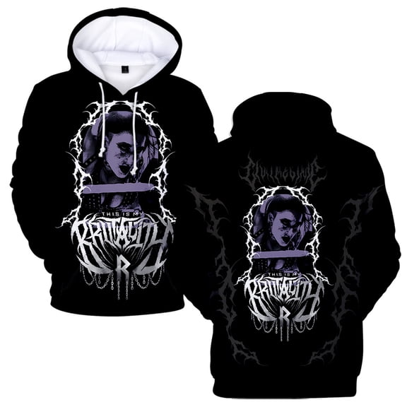 Rhea Ripley Merch Unisex Hoodie Long Sleeve Unisex Pullover Clothing Oversized Outdoor Kids Sweatshirt