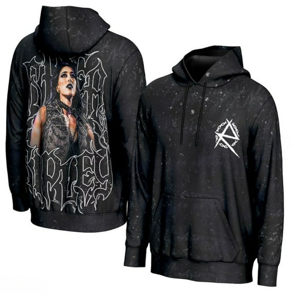 Rhea Ripley Merch Unisex Hoodie Long Sleeve Unisex Pullover Clothing Oversized Outdoor Kids Sweatshirt