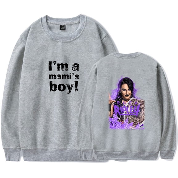 Rhea Ripley Sweatshirt Merch Women Men Casual Crewneck Long Sleeve Pullover Clothes