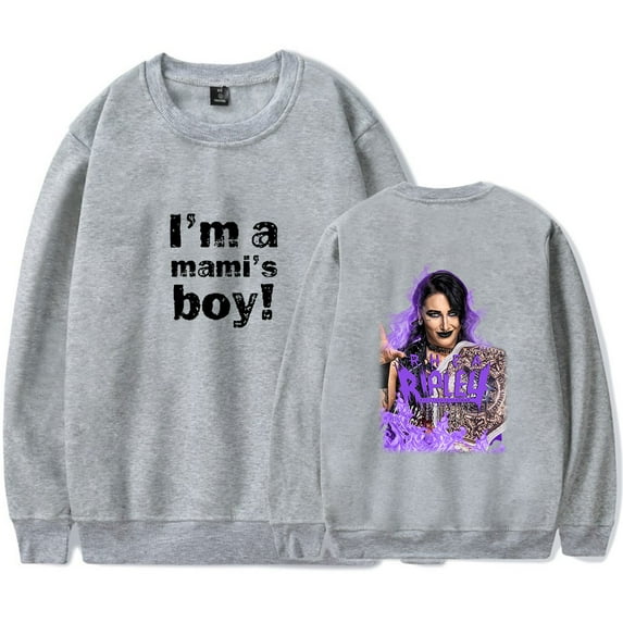 Rhea Ripley Sweatshirt Merch Women Men Casual Crewneck Long Sleeve Pullover Clothes