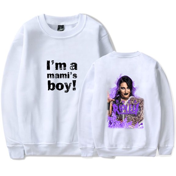 Rhea Ripley Sweatshirt Merch Women Men Casual Crewneck Long Sleeve Pullover Clothes