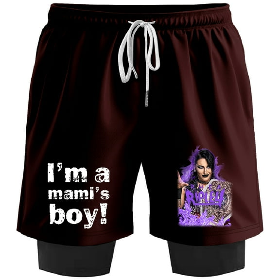 Rhea Ripley Sweatshorts Merch Women Men Casual Short Basketball Pants Outdoor Sportwear