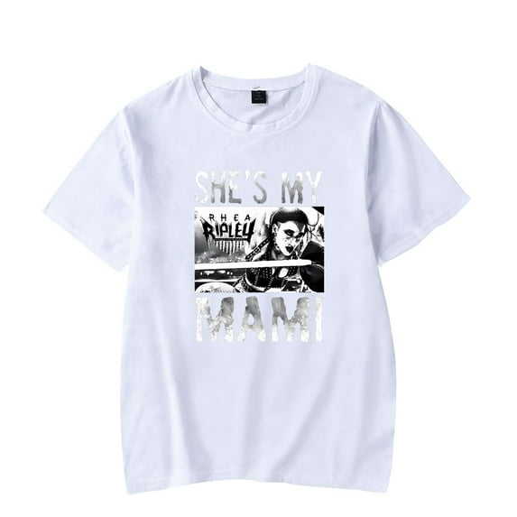 Rhea Ripley T-Shirt Merch For Women/Men Unisex Summer Short Sleeve Tshirt Tee Fashion Streetwear Top