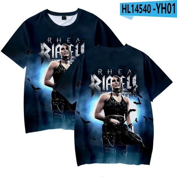 Rhea Ripley T-Shirt Merch Summer For Women/Men Unisex Short Sleeve Tshirt Tee Fashion Streetwear Top