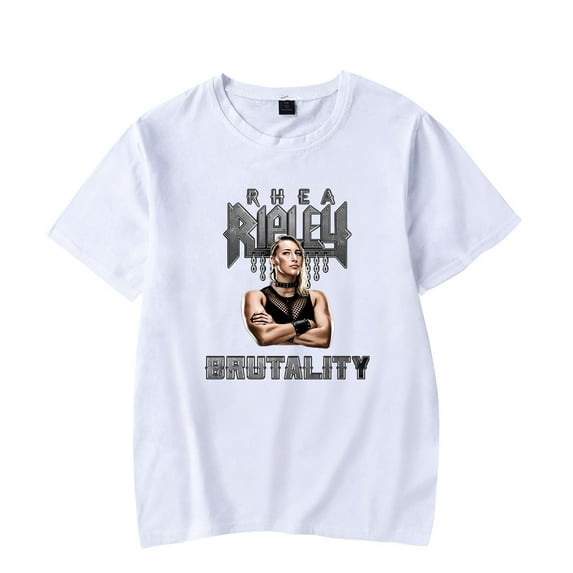 Rhea Ripley T-Shirt Merch Summer For Women/Men Unisex Short Sleeve Tshirt Tee Fashion Streetwear