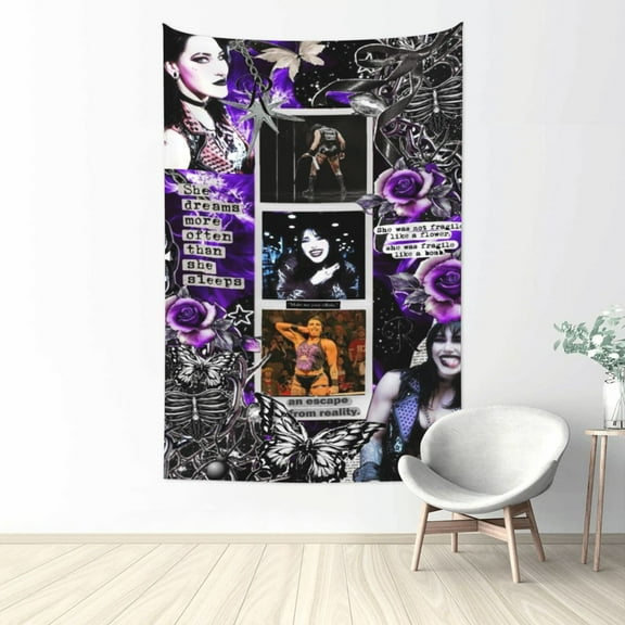 Rhea Ripley Tapestry Aesthetic Wall Hanging for Living Room Bedroom Art Tapestries Poster Blanket College Dorm Home Decor 60x40 Inch