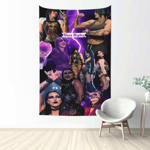 Rhea Ripley Tapestry Aesthetic Wall Hanging for Living Room Bedroom Art Tapestries Poster Blanket College Dorm Home Decor 60x40 Inch