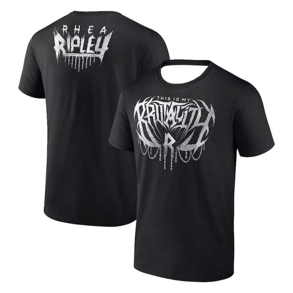 Rhea Ripley This Is My Brutality T-shirt Crewneck Short Sleeve Tee Men Women Outdoor Streetwear Tops