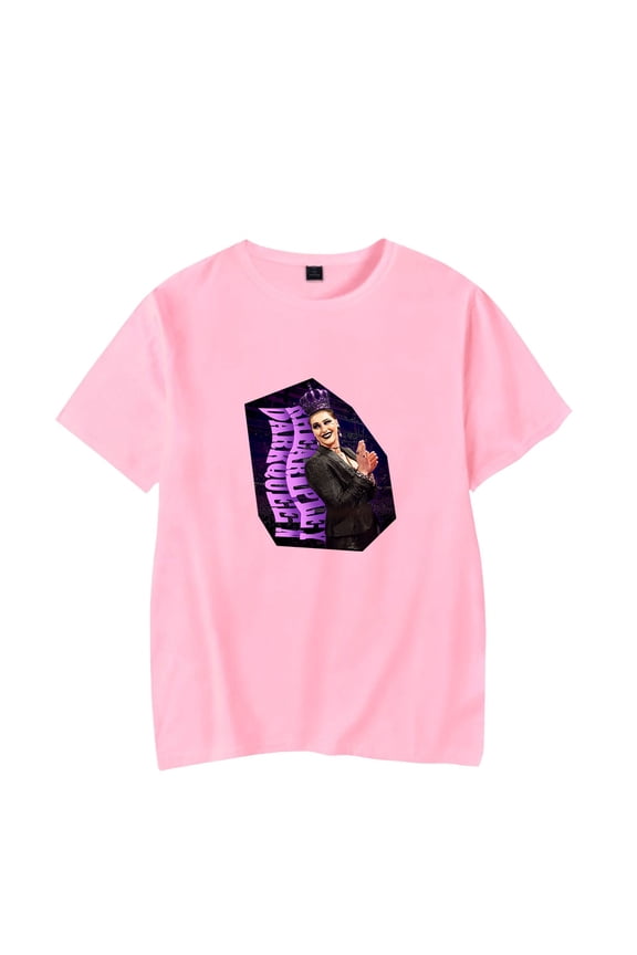 Rhea Ripley Unisex retro casual loose summer short sleeved T-shirt top