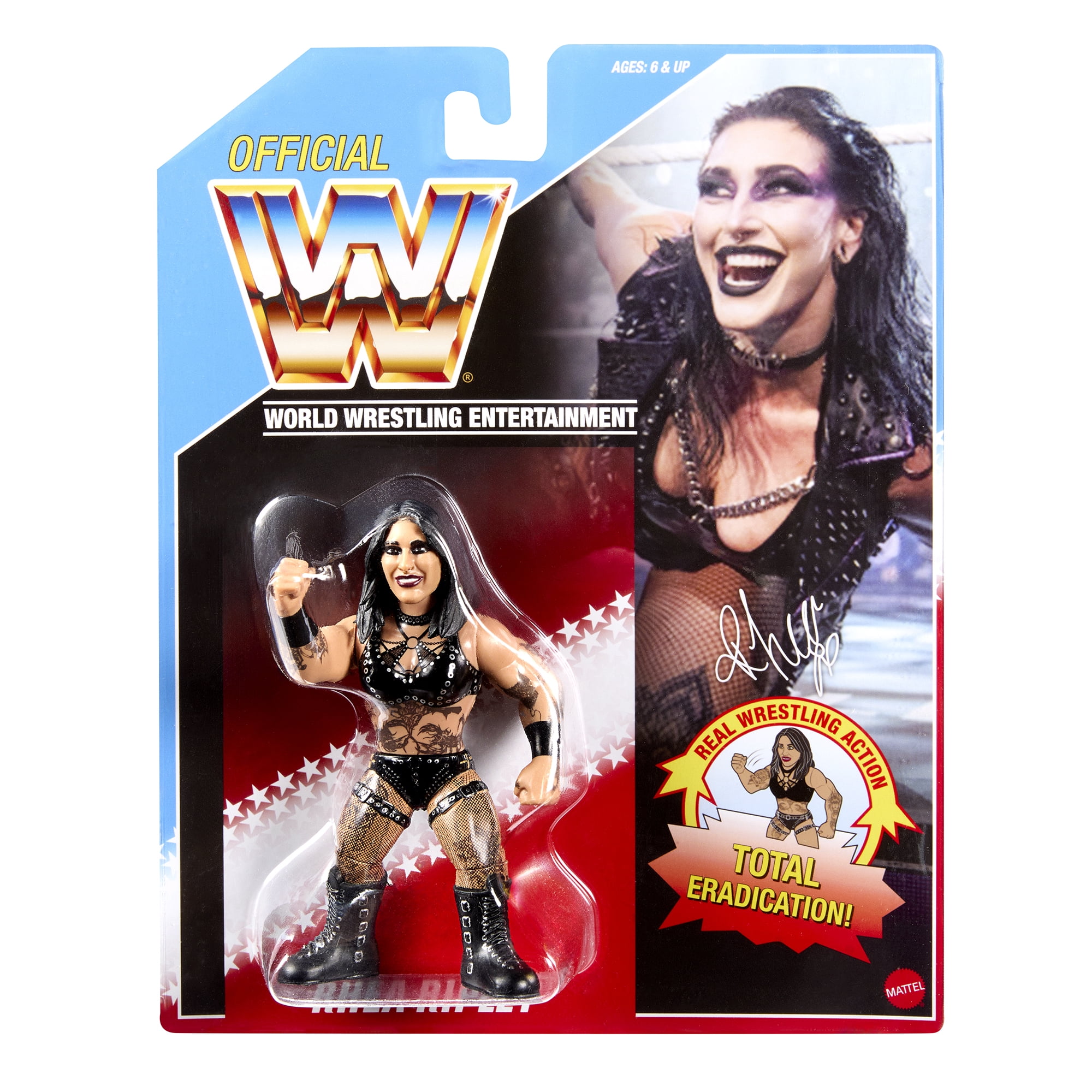 リア・リプリー WWE 2026 レトロ フィギュア リングサイド限定 Rhea Ripley - WWE 2026 Retros (Wave 3) Ringside Exclusive Mattel