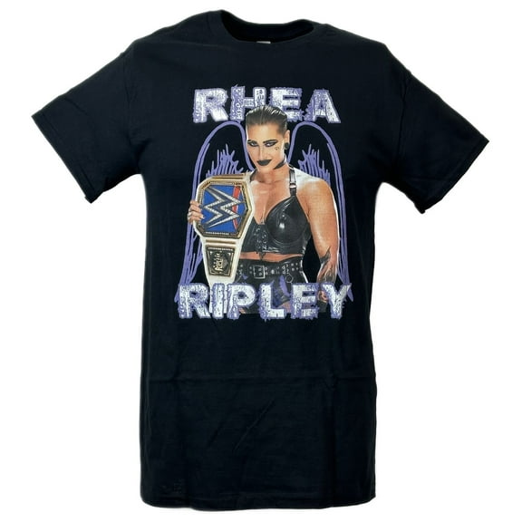 Rhea Ripley Wings Championship Belt T-shirt