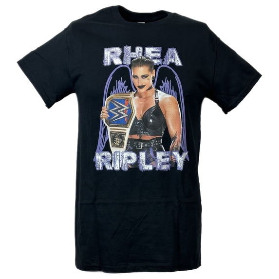 Rhea Ripley Wings Championship Belt T-shirt