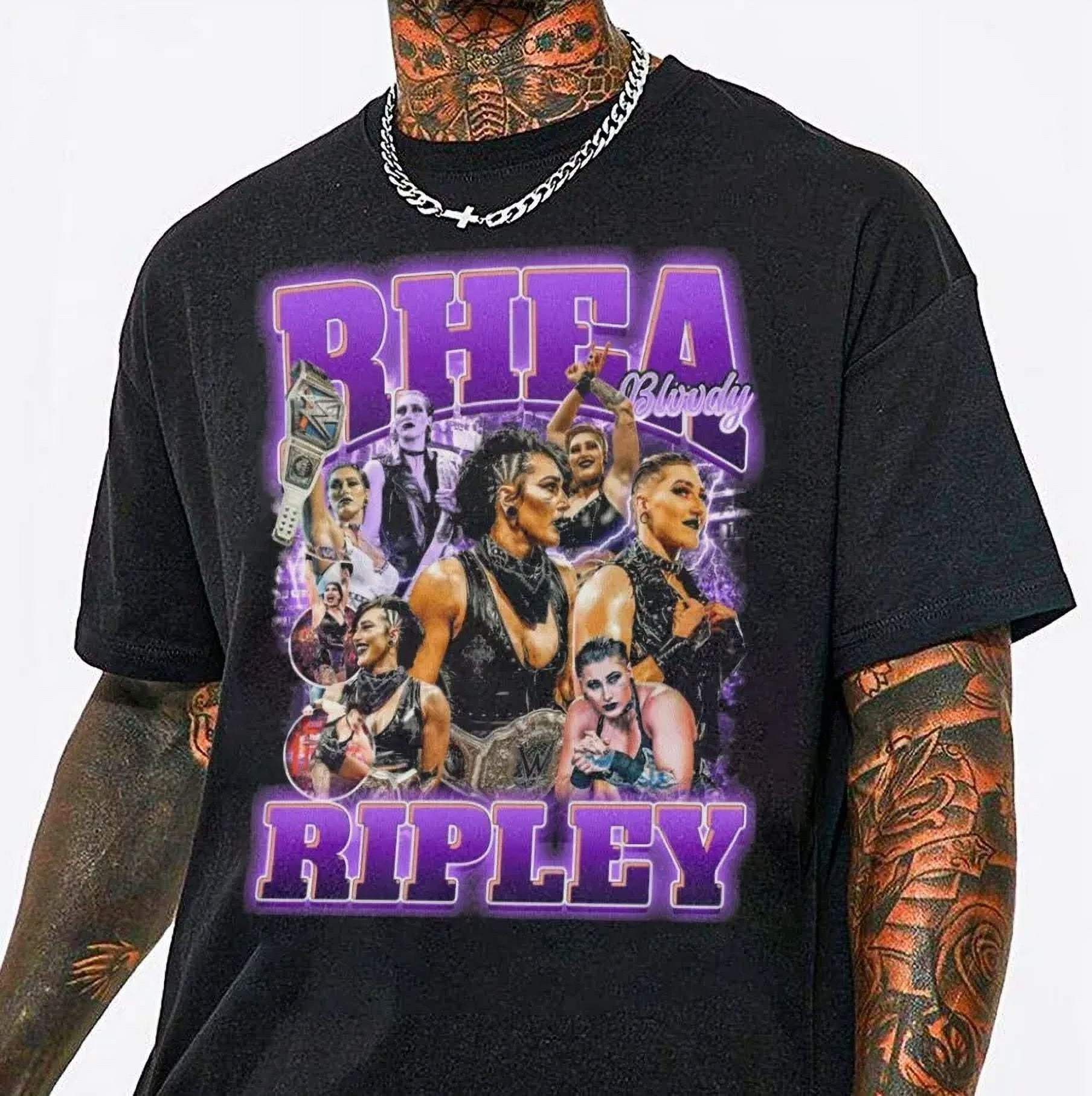 Custom Rhea Ripley Signs Rhea Ripley Wrestling Shirt, Gift For Fan ,Black Color,Size 3XL ...