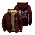 thumbnail image 1 of Rhea Ripley Zipper Hoodie Unisex Long Sleeve Thickened Jacket Casual Streetwear Winter Coat, 1 of 2