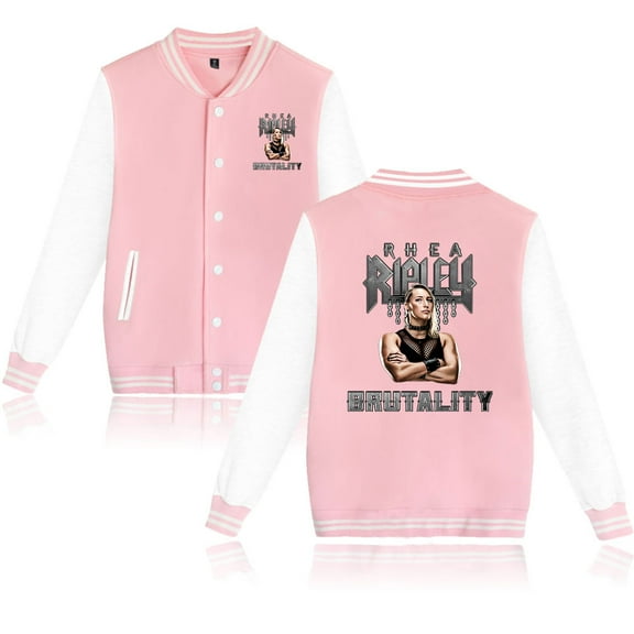 Rhea Ripley baseball fashionable long sleeved baseball style casual jacket suitable for both men and women
